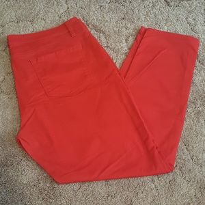 Loft Red Jeans